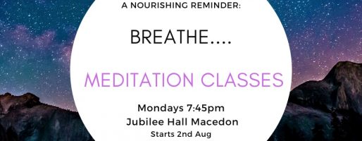 Breath….. Meditation Classes